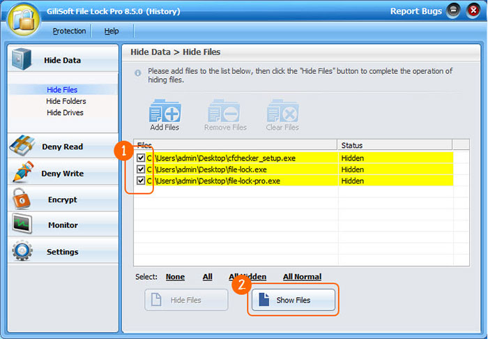 GiliSoft File Lock