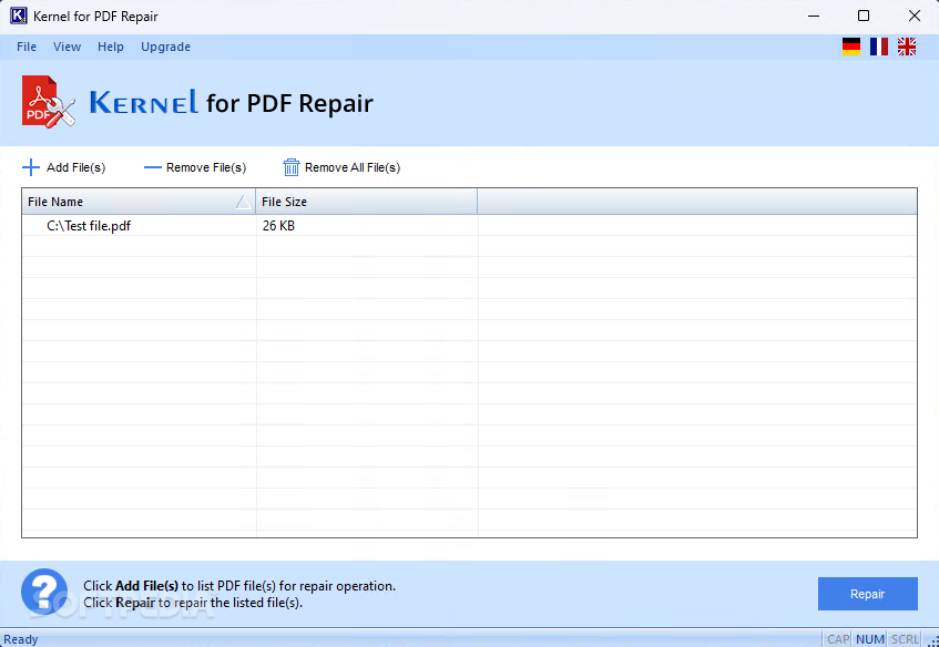 Kernel for PDF Repair