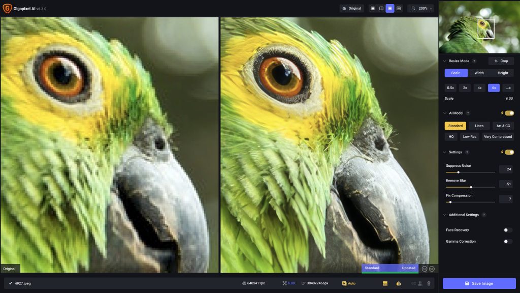 Topaz Gigapixel AI