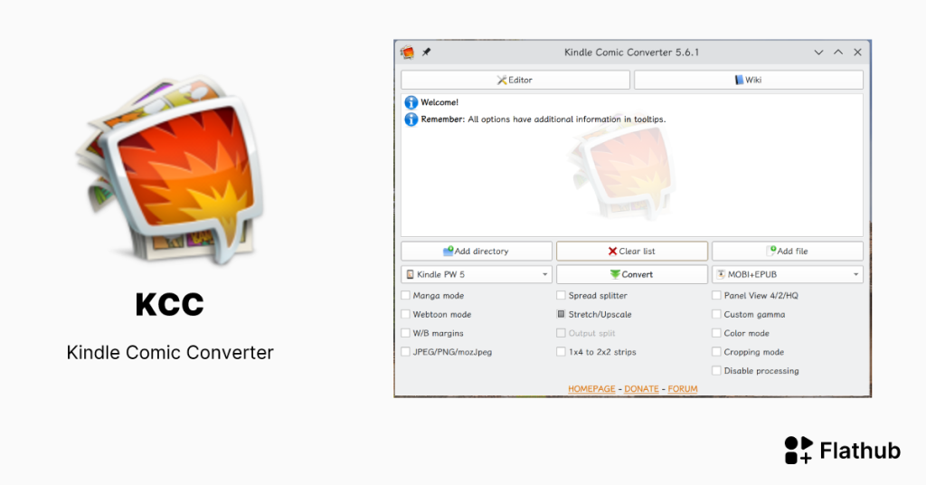 Kindle Comic Converter
