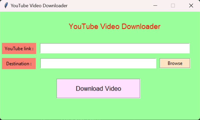 YouTube Video Downloader