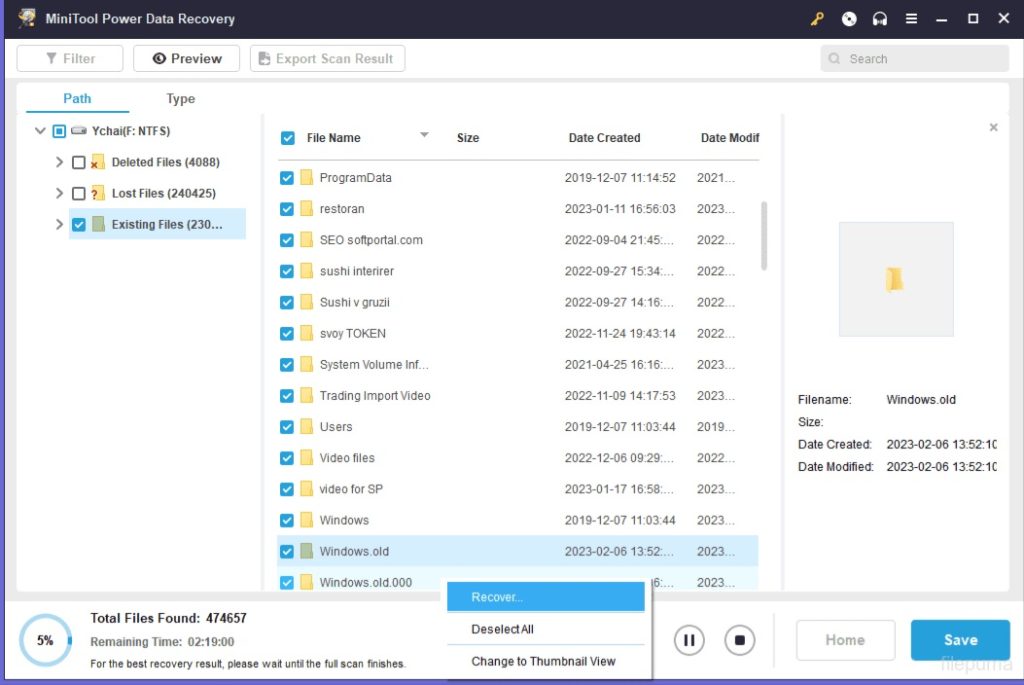 MiniTool Power Data Recovery