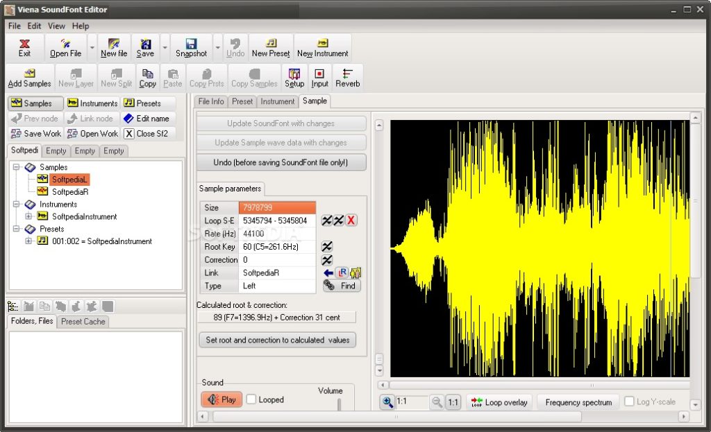 Viena SoundFont Editor